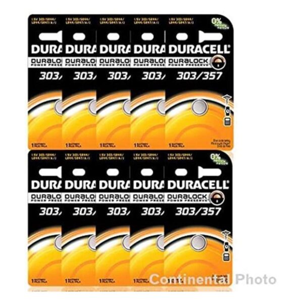 24 Duracell 357 303 A76 px76 SR44 WSW LR44 AG13 batería_1