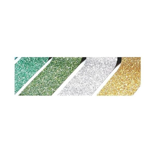 24 Rollo 12 colores 5 mm Glitter Crafting cinta cintas de_5