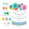 24 abanicos de papel colgantes para decoración de borlas_2