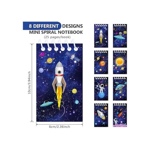 24 blocs de notas de galaxia del espacio exterior mini_2