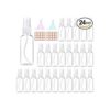 24 botellas de aerosol de 2 onzas 1.9 fl oz botellas de