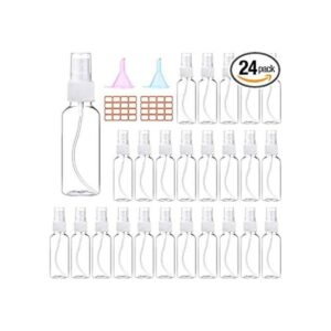 24 botellas de aerosol de 2 onzas 1.9 fl oz botellas de
