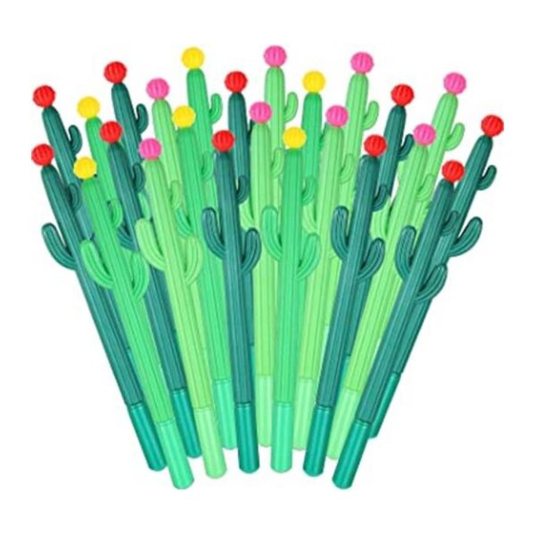24 bolígrafos de cactus para niños bolígrafos enrollables_1