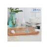 24 botellas de aerosol de 2 onzas 1.9 fl oz botellas de
