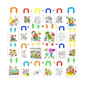 24 bolsas de regalo para colorear para cumpleaños_1