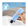 24 botellas vacías de plástico transparente de 6.8 onzas