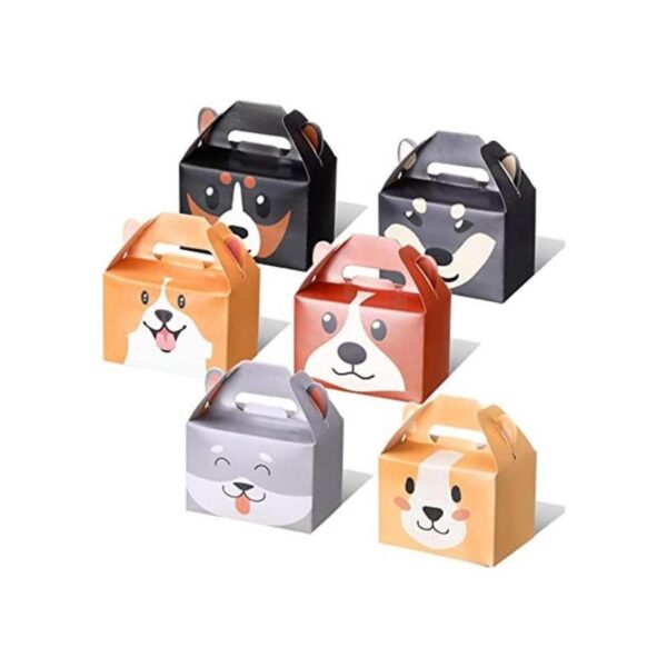 24 cajas de recuerdos de fiesta para perros cajas de_1