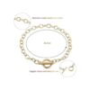 24 cadenas de pulsera con cierre de palanca OT de