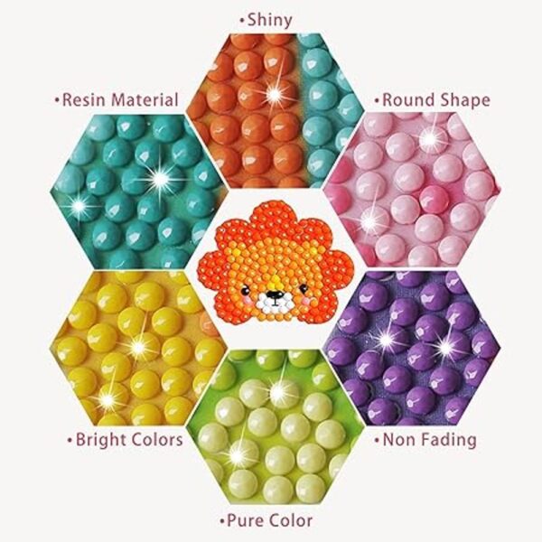 24 calcomanías de pintura de diamantes de animales para_2