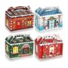 24 cajas 3D de regalo de Navidad bolsas de dulces de
