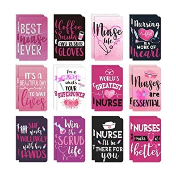 24 cuadernos de enfermera mini cuadernos de bolsillo para_1