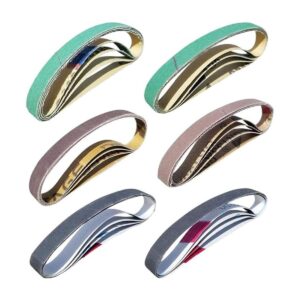 24 correas de lijado de afilador de cuchillos kit de_1