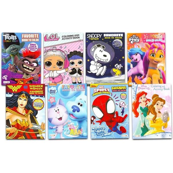 24 libros para colorear a granel para niños de 4 a 8 años_4