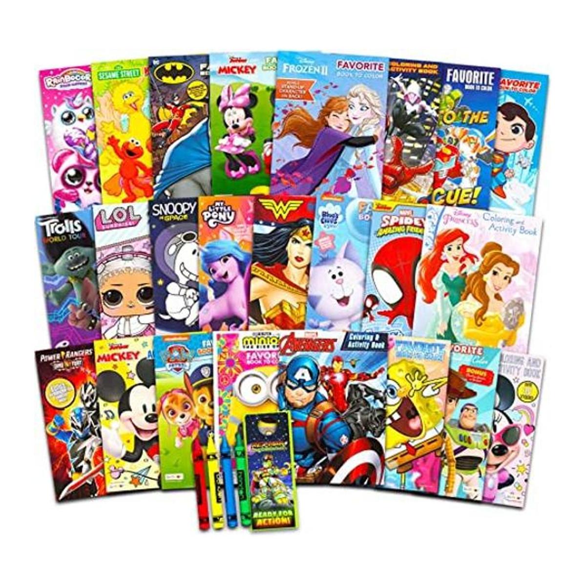 24 libros para colorear a granel para niños de 4 a 8 años