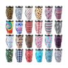 24 fundas de taza de café helado reutilizables para