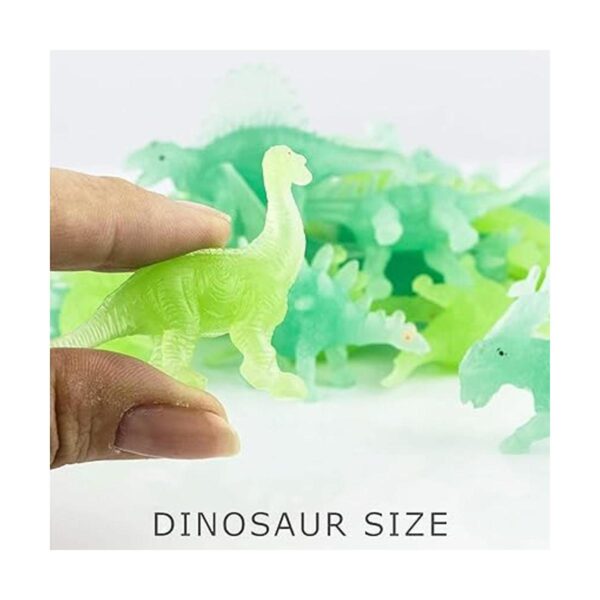 24 figuras de dinosaurio de plástico en miniatura que_5