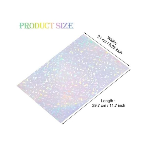 24 hojas de láminas holográficas transparentes_2