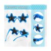24 pares de gafas de sol con estrellas de neón para niños_3