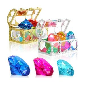 24 piezas de juguetes coloridos para la piscina gemas de_1