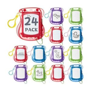 24 piezas de mini tableros magnéticos de dibujo tablero_1