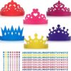 24 piezas de tiara de princesa corona de príncipe_1