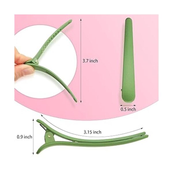 24 pinzas de pelo para peinar pelo de cocodrilo pasadores_2