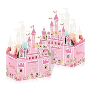 24 piezas de recuerdos de fiesta de castillo caja de oro_1