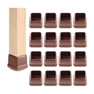 24 protectores de suelo cuadrados de silicona para patas_1