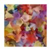 240 cuentas acrílicas esmeriladas transparentes de flores_3