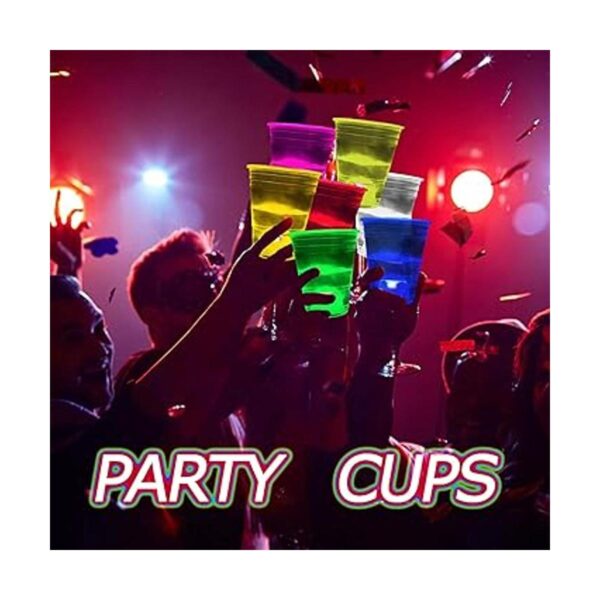 24 tazas de fiesta brillantes de 16 onzas para suministros_6