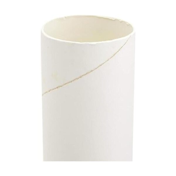 24 tubos de cartón blanco para manualidades rollos de