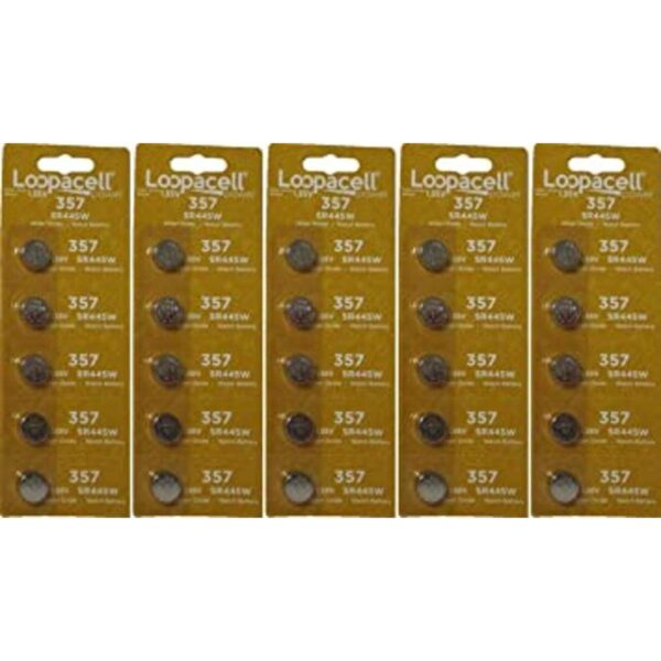 25 LOOPACELL SR44 W SR44 357 V357 1131SO óxido de plata_1