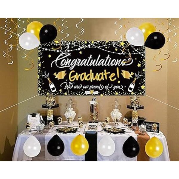 25 decoraciones de fiesta de graduación 2022 Guirnalda_6
