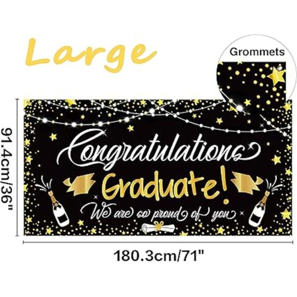 25 decoraciones de fiesta de graduación 2022 Guirnalda_2