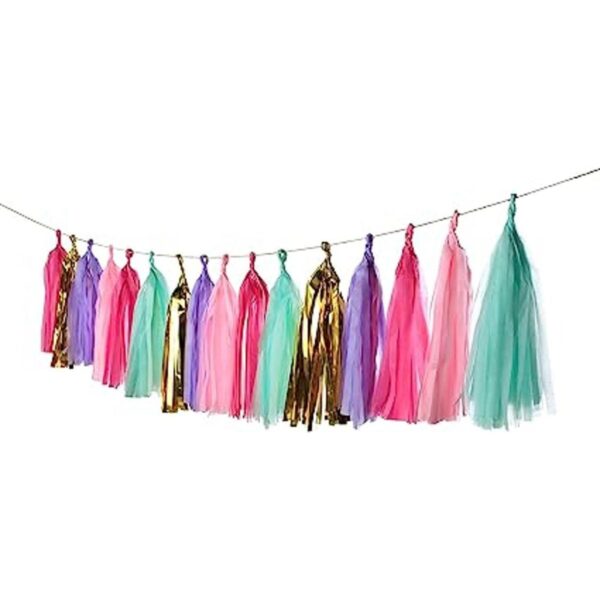 25 borlas de papel de seda para decoración de fiestas_1