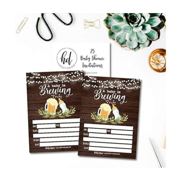 25 invitaciones de ducha de bebé Coed Sprinkle invitar_5