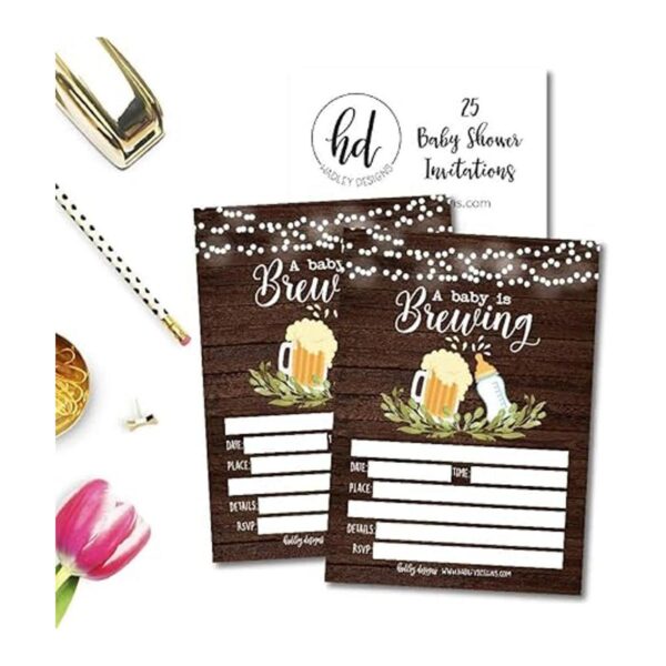 25 invitaciones de ducha de bebé Coed Sprinkle invitar_3