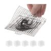 25 pegatinas desechables de malla de drenaje para ducha_1