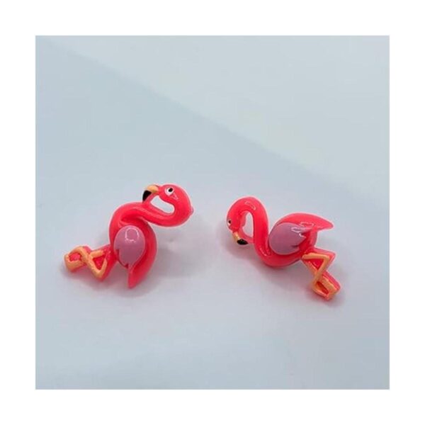 25 piezas de pasadores de flamenco rosa lindo chincheta