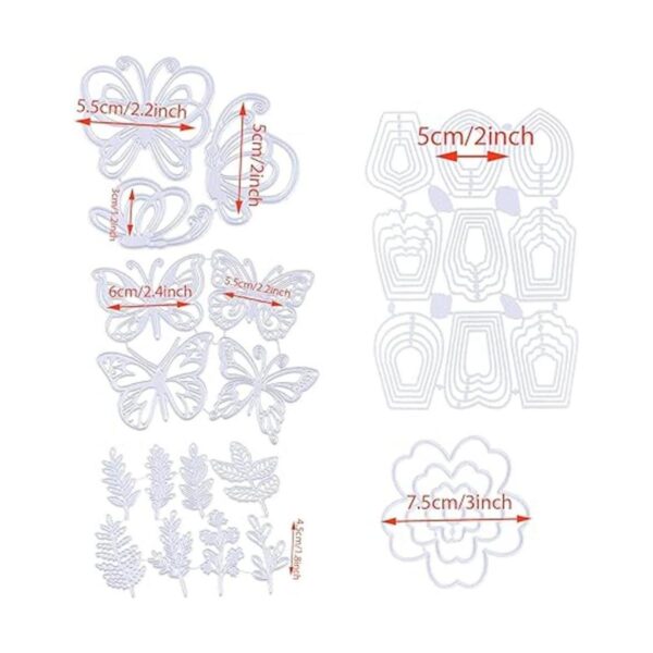 25 troqueles de corte para manualidades plantillas 3D_4
