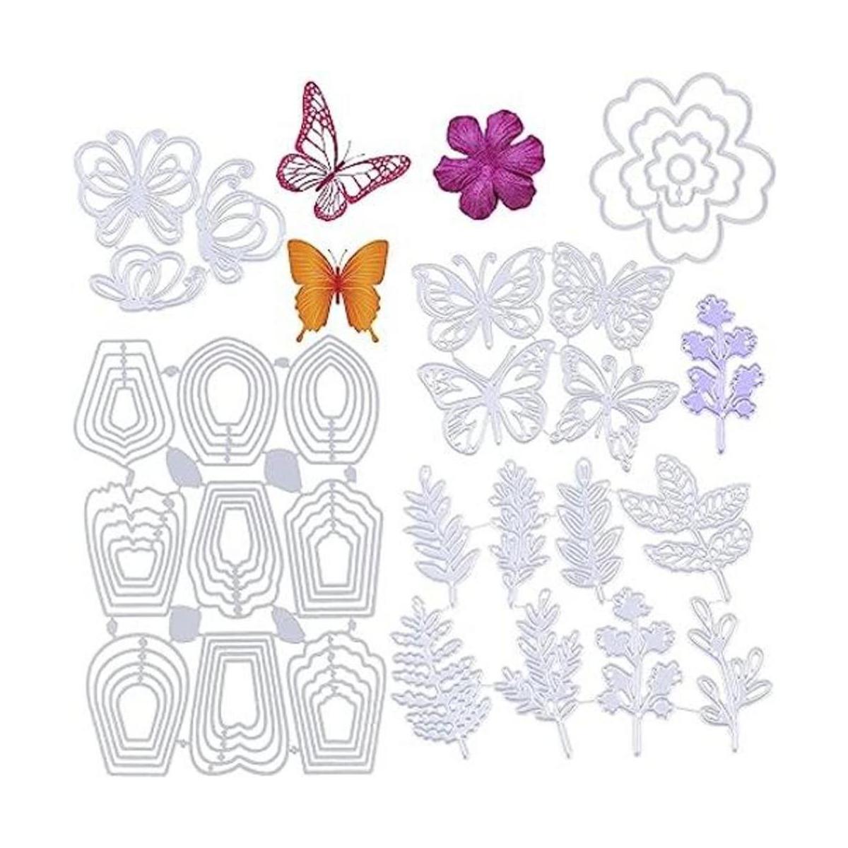 25 troqueles de corte para manualidades plantillas 3D