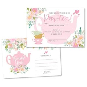 25 tarjetas de agradecimiento para niños en blanco con_1