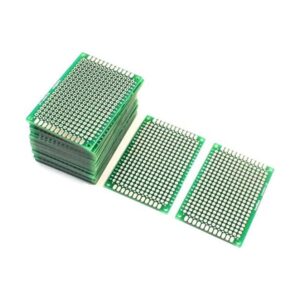 25pcs doble cara protoboard prototipado PCB tablero 1.6 in_1