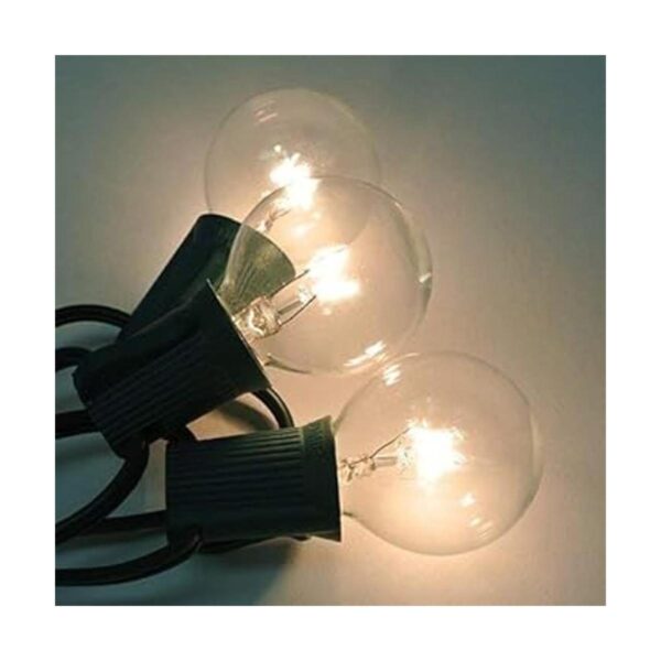 25 unidades Clear G40 Globe focos para luces de Patio_2