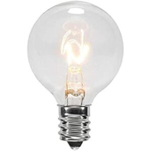 25 unidades Clear G40 Globe focos para luces de Patio_1