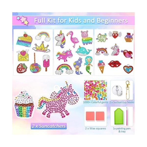 26 piezas de joyas de diamantes para niños lindas_2