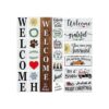 26 plantillas de bienvenida de letras grandes para pintar
