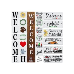 26 plantillas de bienvenida de letras grandes para pintar