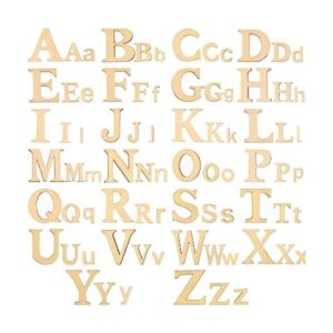 260 letras de madera de 1 pulgada y 2 pulgadas letras del