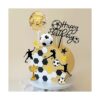 28 piezas de decoración de pastel de fútbol para futbol_5